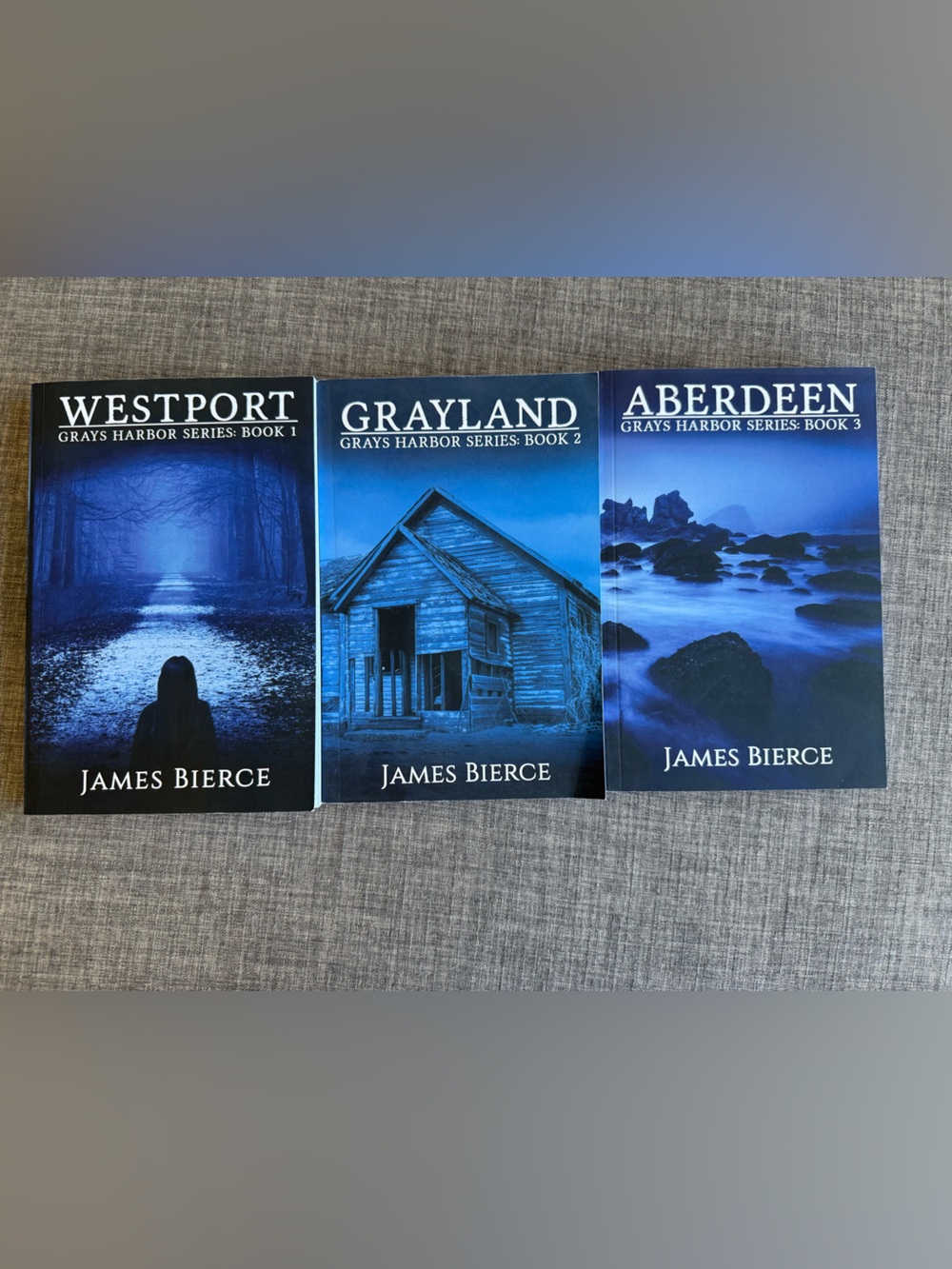 James Bierce Gray's Harbor Series (Westport, Grayland, Aberdeen) - Blue Book Set